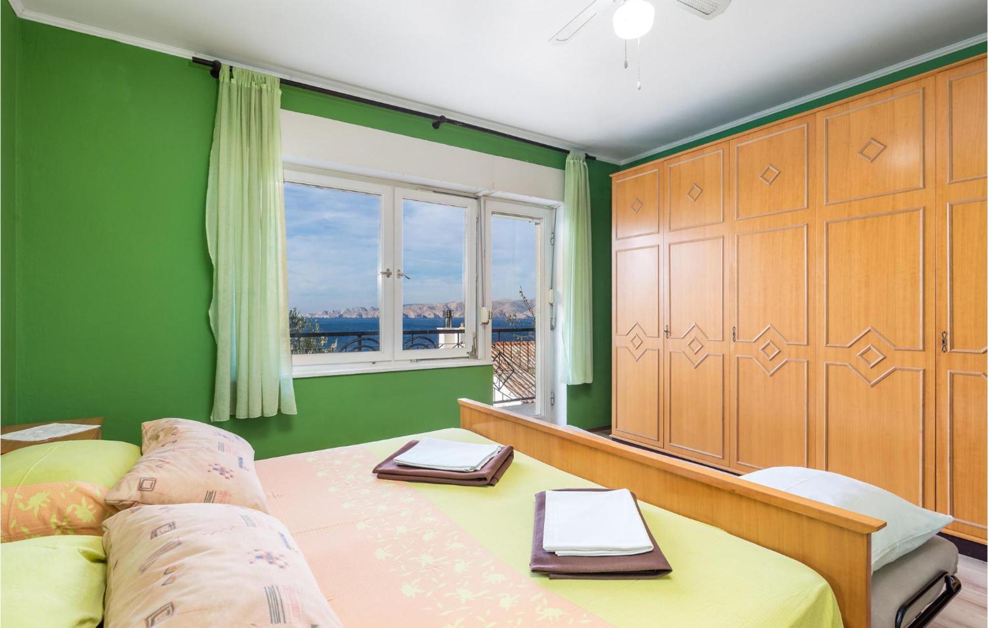 Amazing Apartment In Senj With House Sea View Exteriör bild