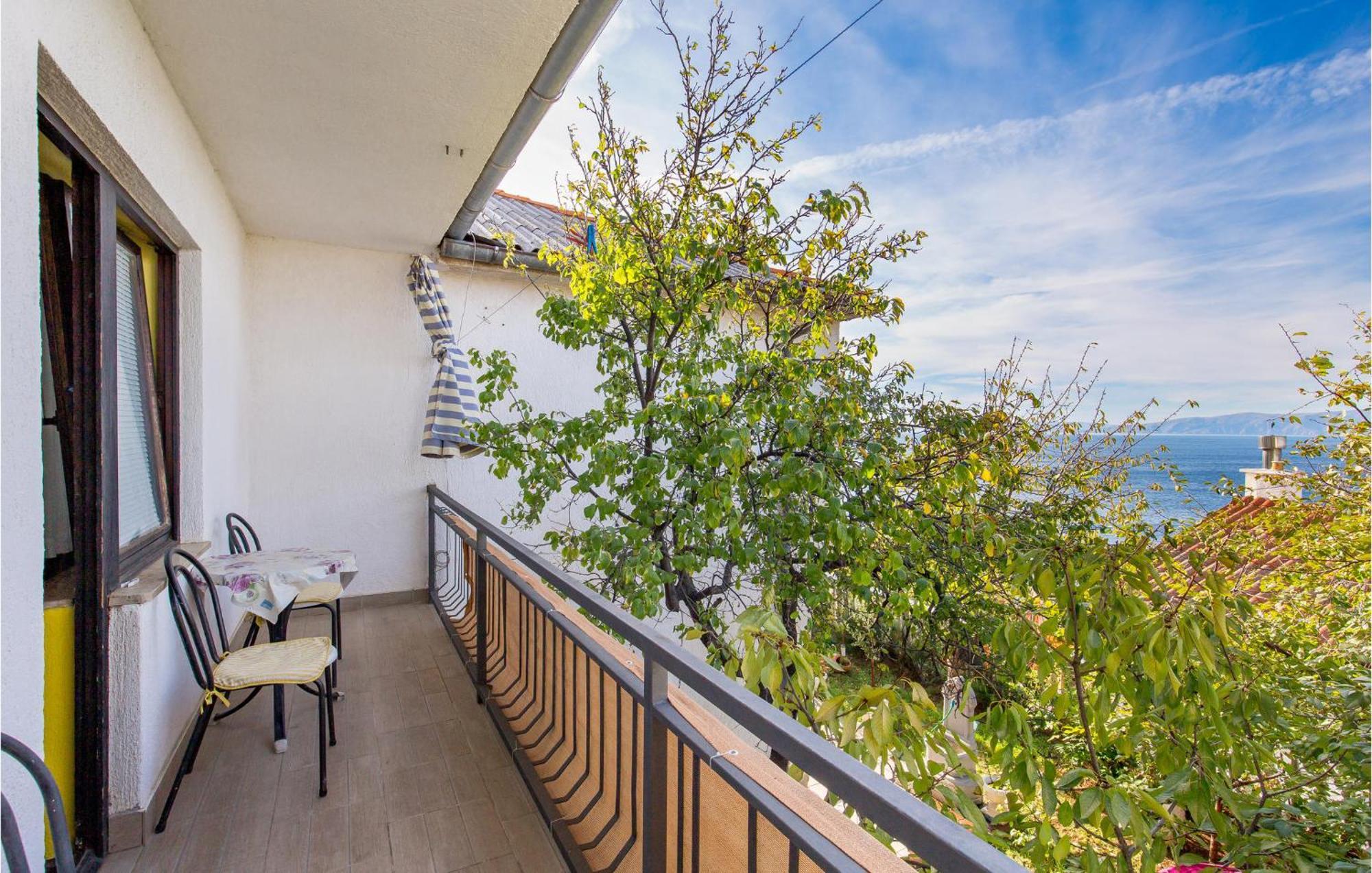 Amazing Apartment In Senj With House Sea View Exteriör bild