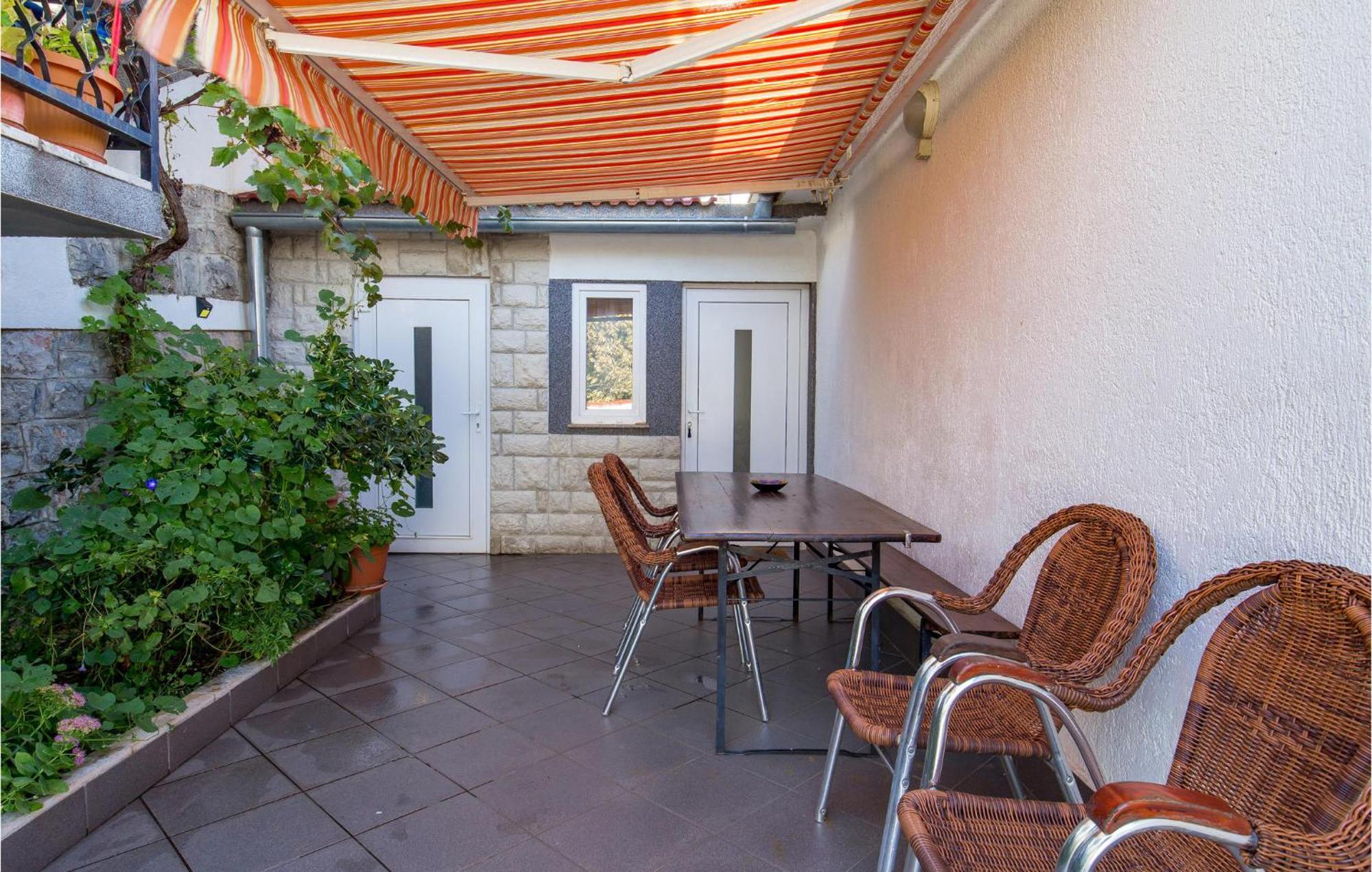 Amazing Apartment In Senj With House Sea View Exteriör bild