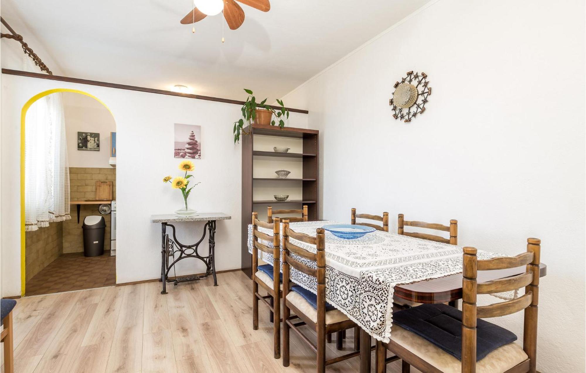 Amazing Apartment In Senj With House Sea View Exteriör bild