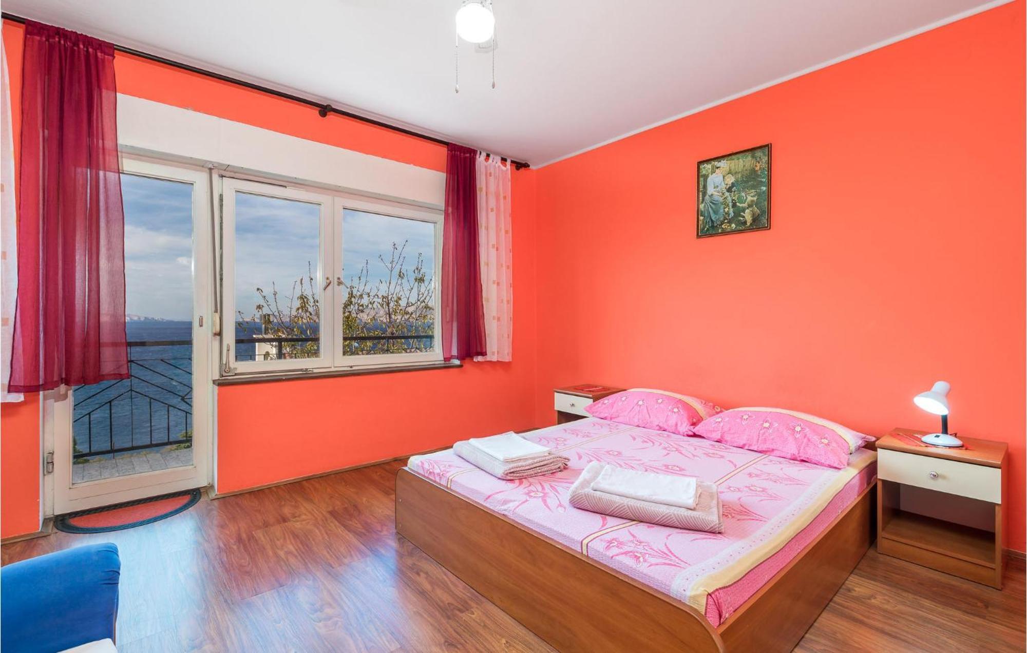 Amazing Apartment In Senj With House Sea View Exteriör bild